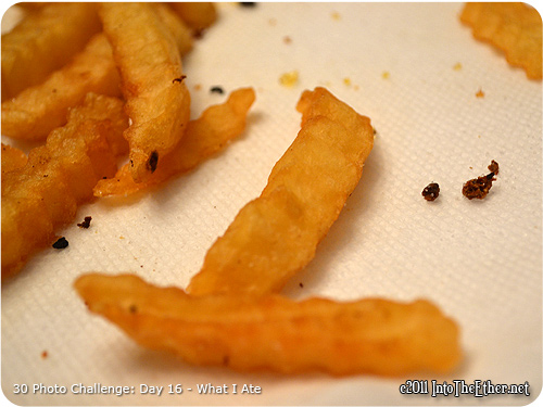 30 Day Photo Challenge: Day 16-What I Ate