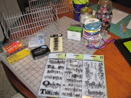 Scrapbooking Haul – More Spoils of the day!