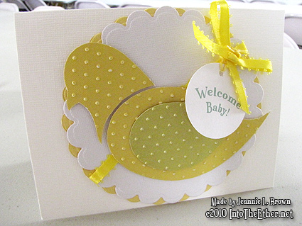 Baby Bird Shower Card