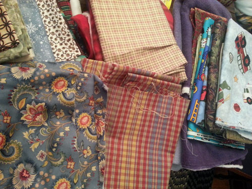 Yard Sale Finds – Fabric and Supplies
