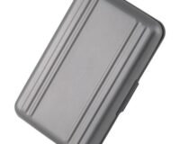 Power2000 Aluminum Memory Card Protector Case - Holds 8 SD, MS Duo or xD-Picture Cards