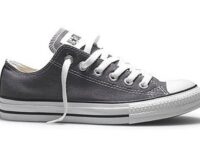 Converse Chuck Taylor All Star Lo Top Charcoal 5j794 Womens 7.5