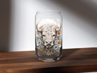The Elaborate Cattle | Can-shaped glass