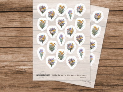 Wildflower - Planner Stickers (20 pc.)