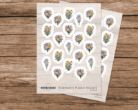 Wildflower Planner Stickers