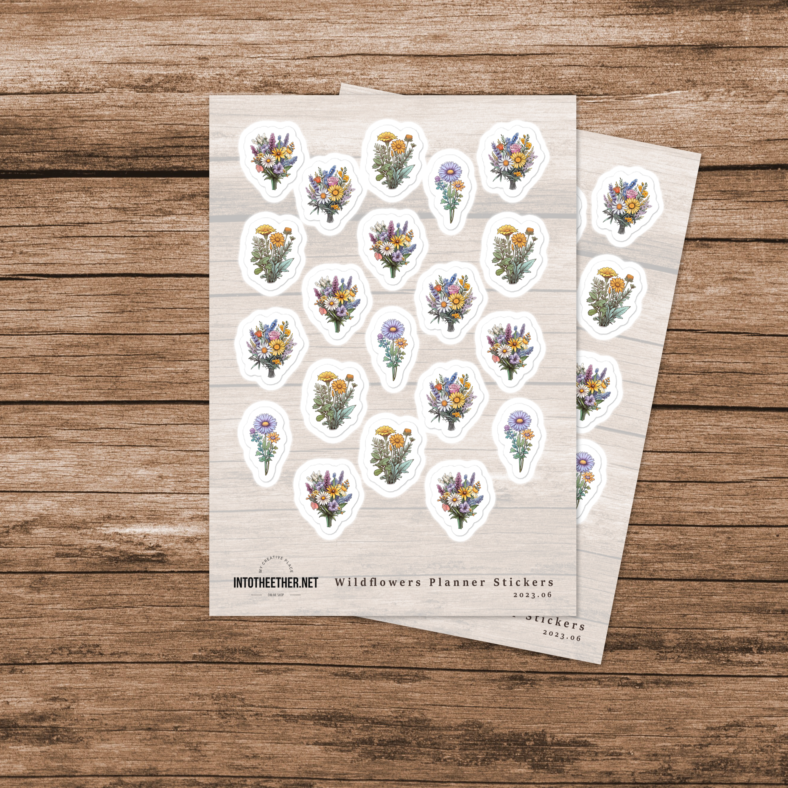 Wildflower - Planner Stickers (20 pc.)