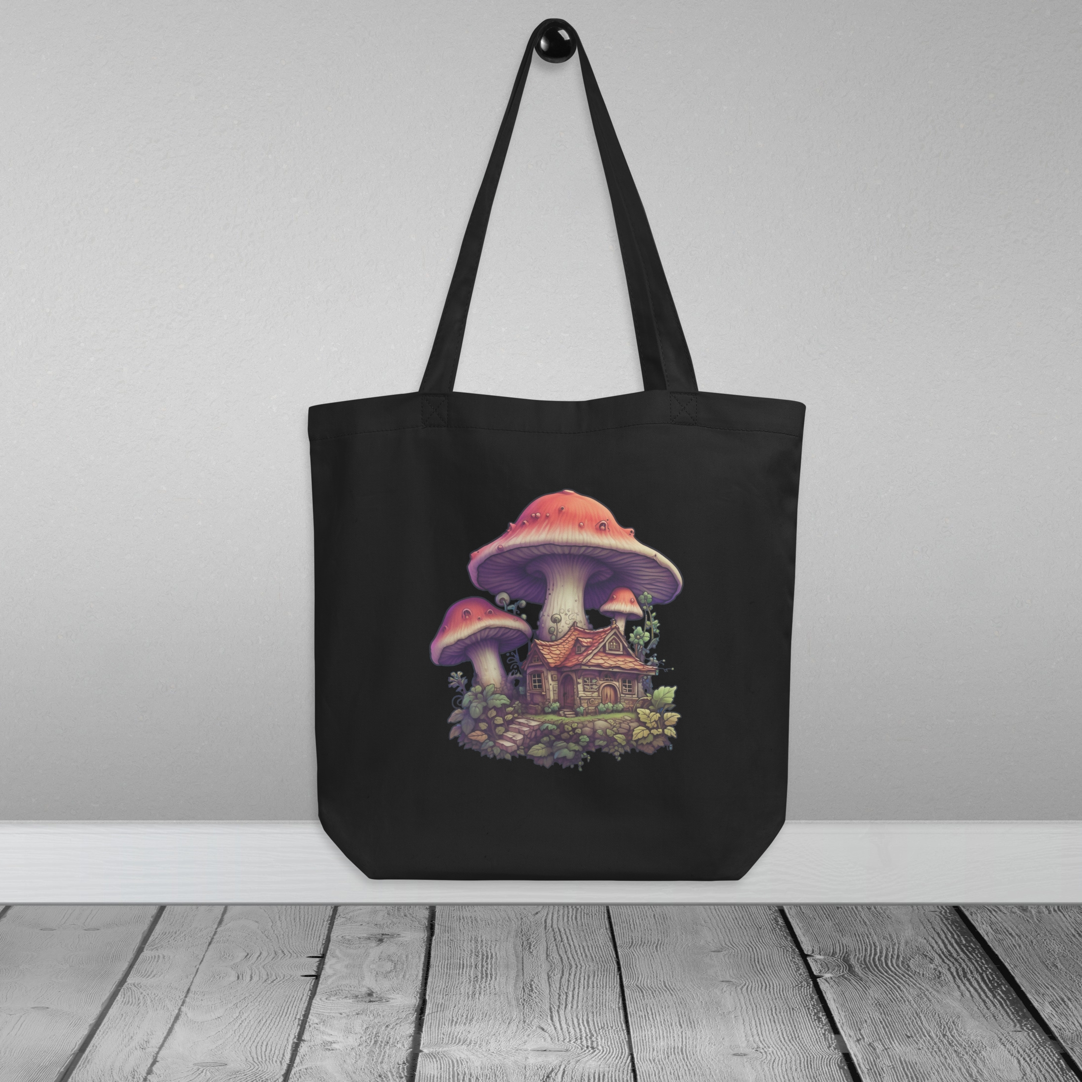 Amongst The Mushrooms | Fantasy Artwork | Tote Bag