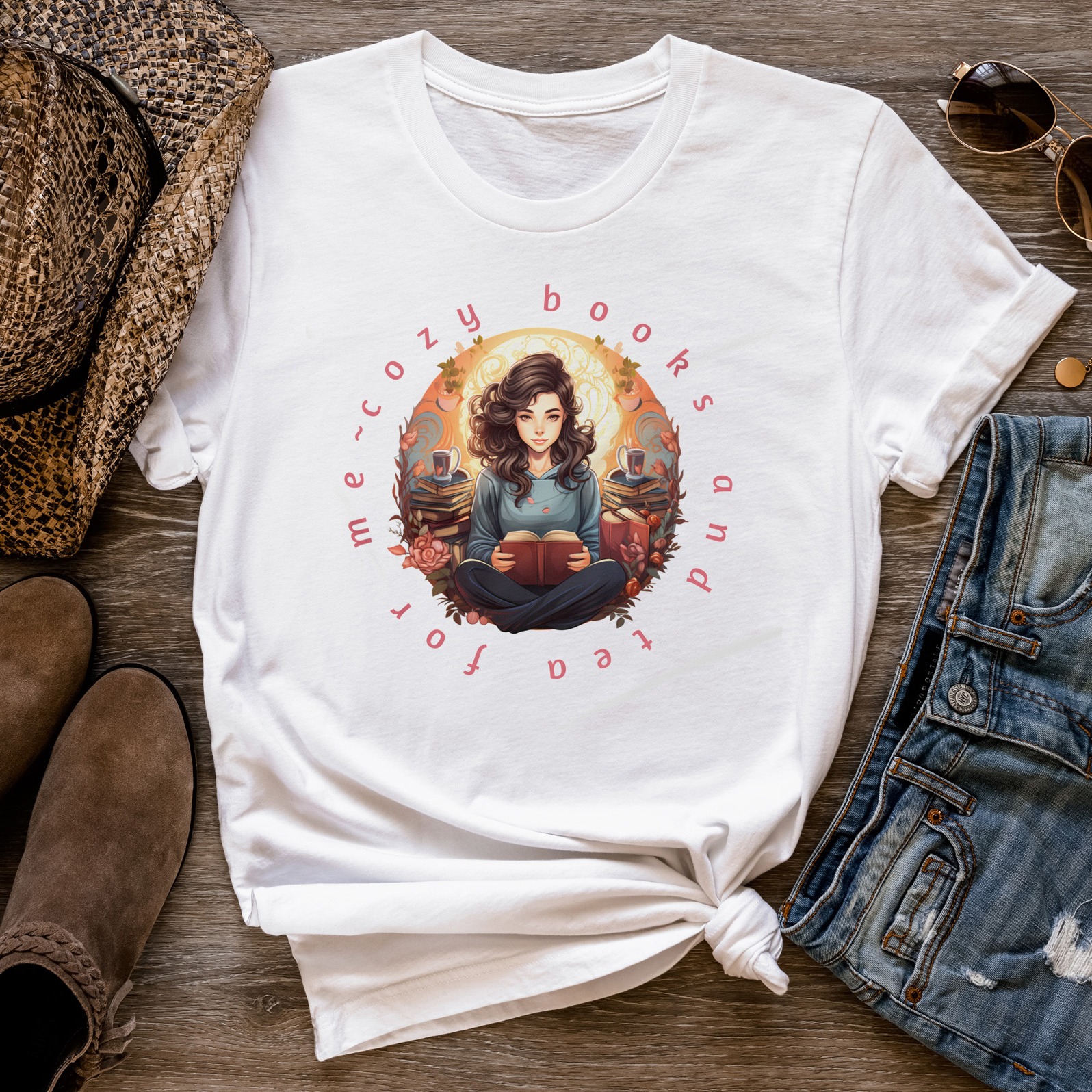 Cozy Books and Tea For Me | Tees for Readers | Unisex t-shirt
