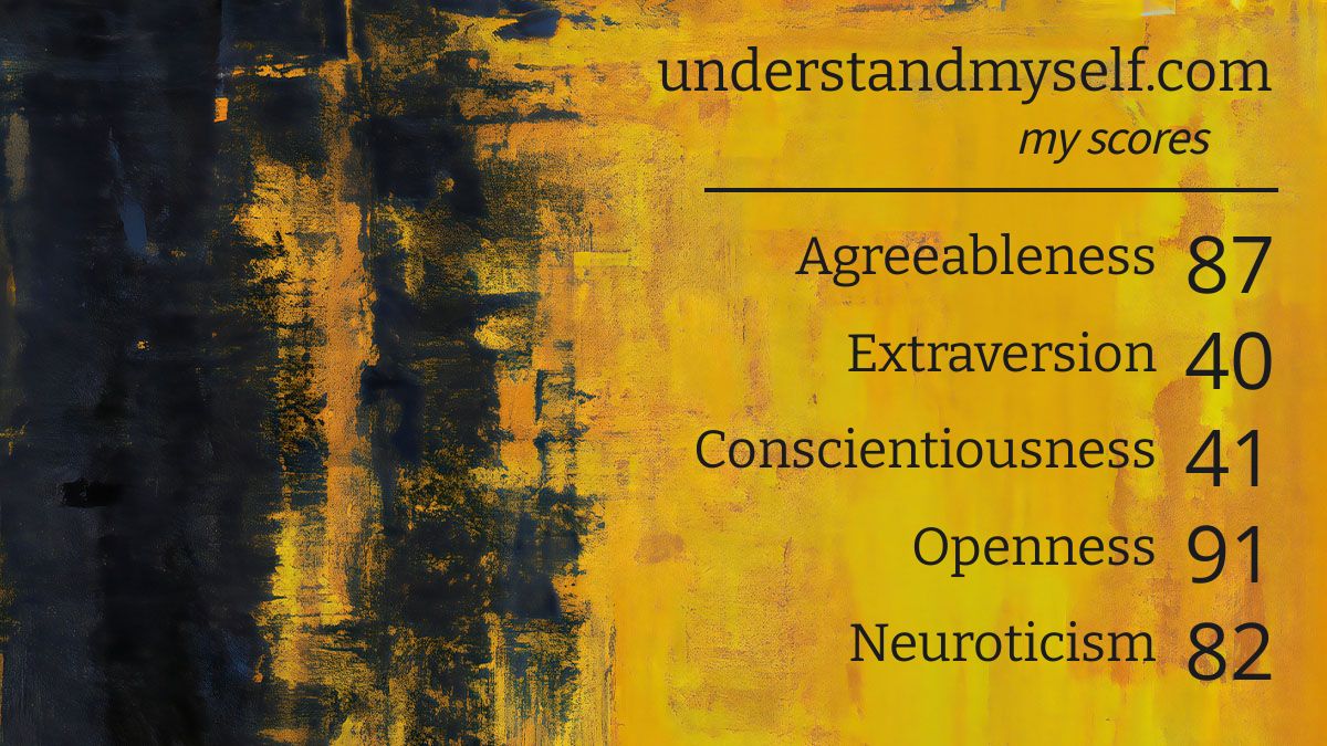Ultimate Personality Test – Understand Myself Test by Jordan Peterson ...