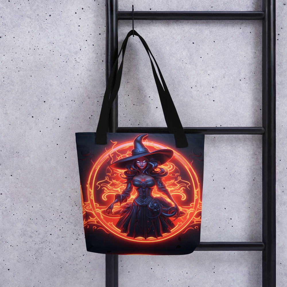 Fire Witch | Halloween Tote Bag