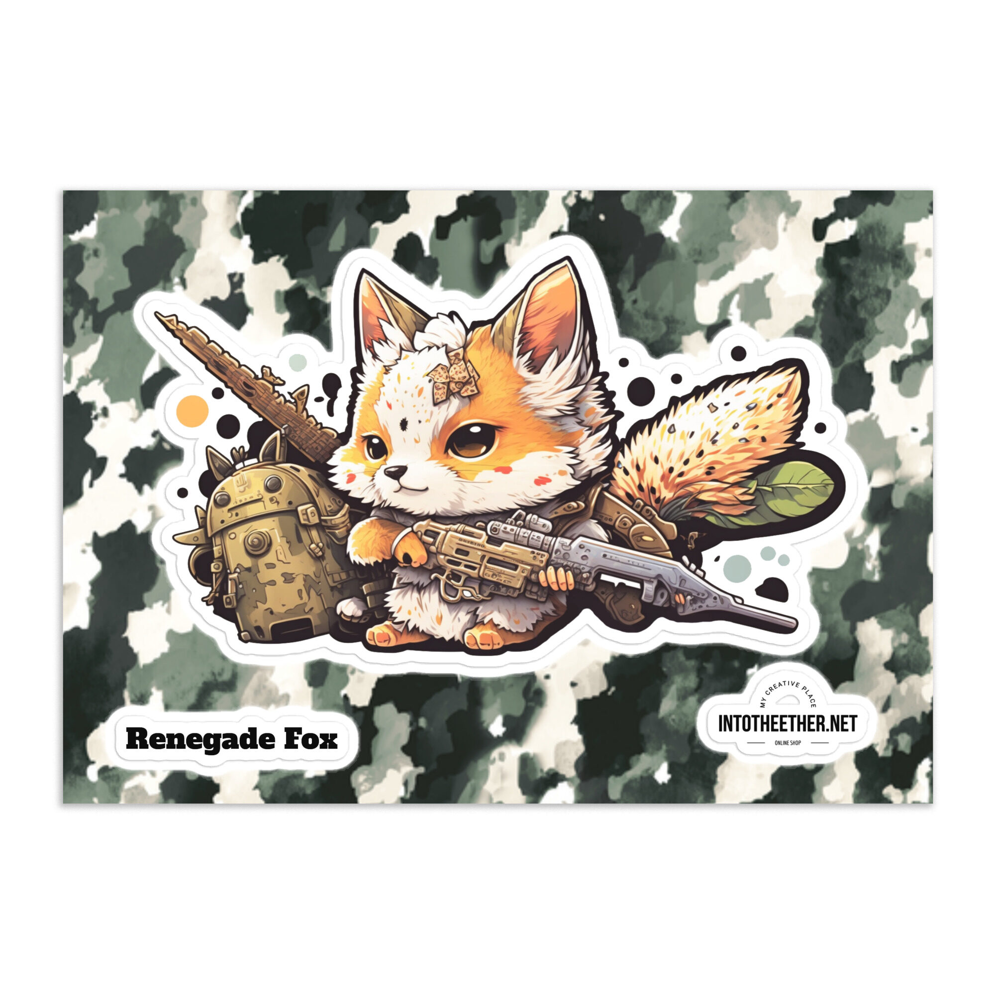 Renegade Fox | XL Sticker