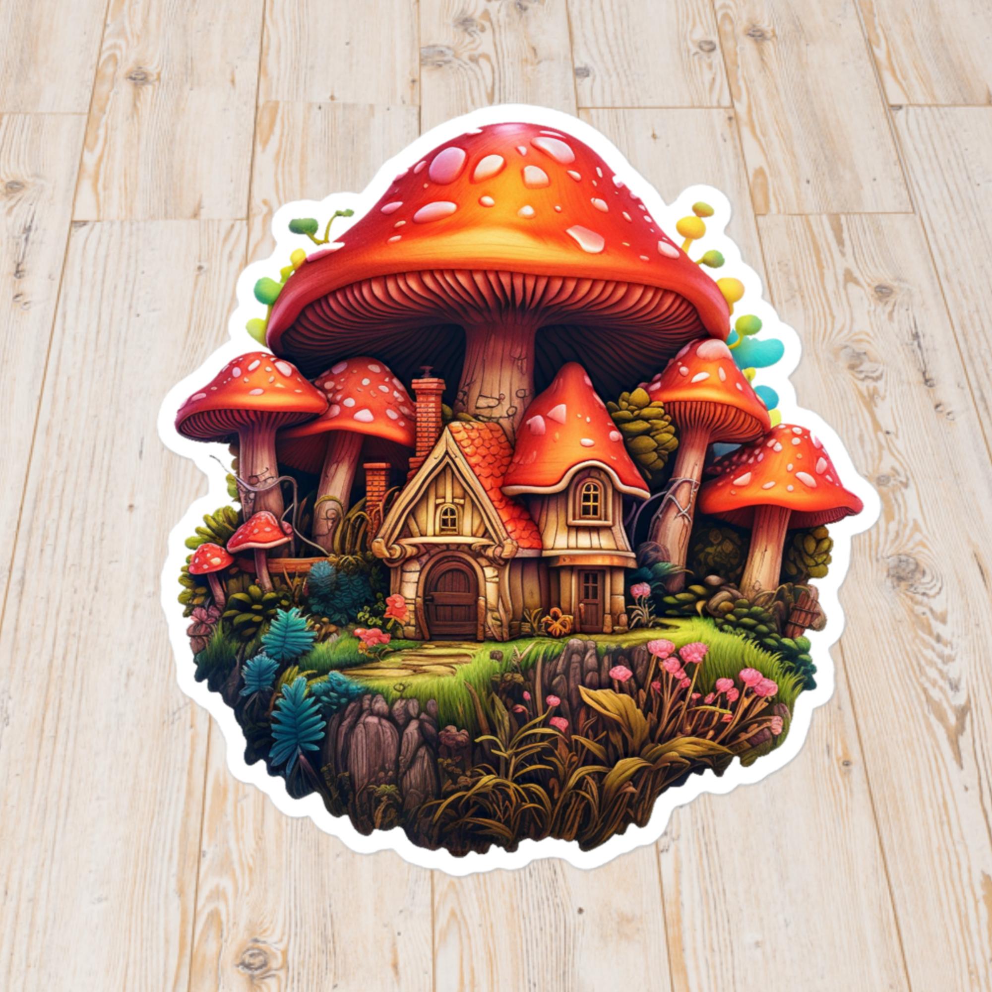Toadstool Terrace | Amongst the Mushrooms | Sticker