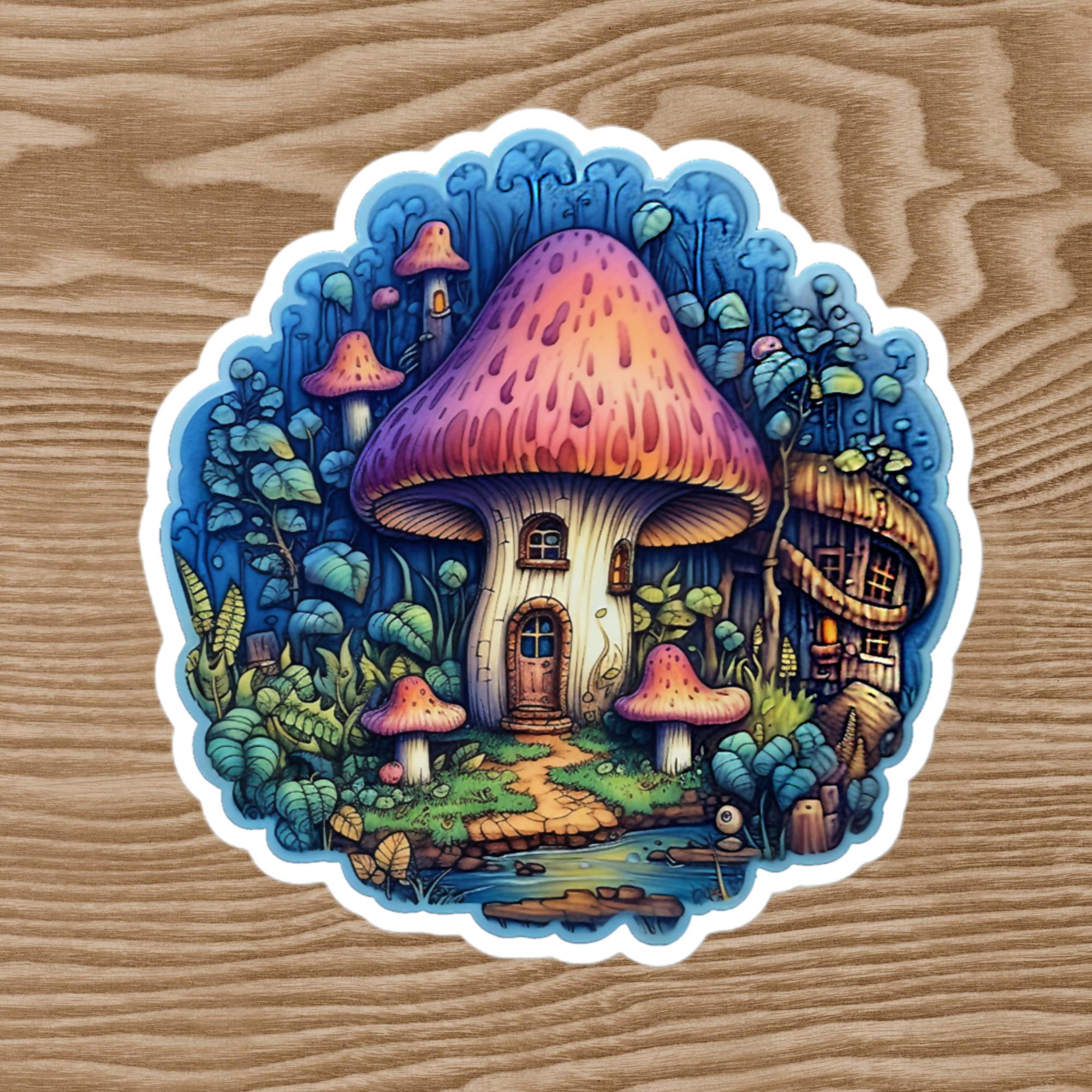 Cap Cabin | Amongst the Mushrooms | Bubble-free stickers