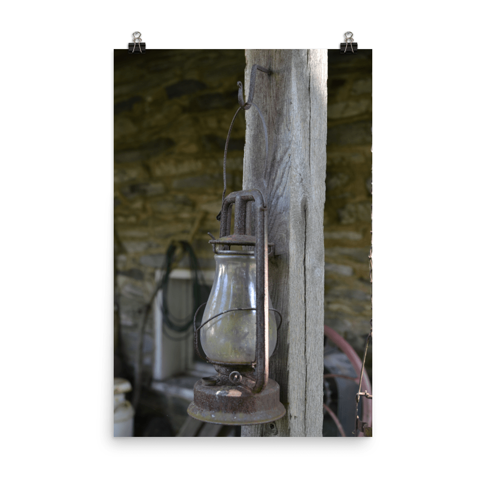 Antique Lantern | Photo Poster