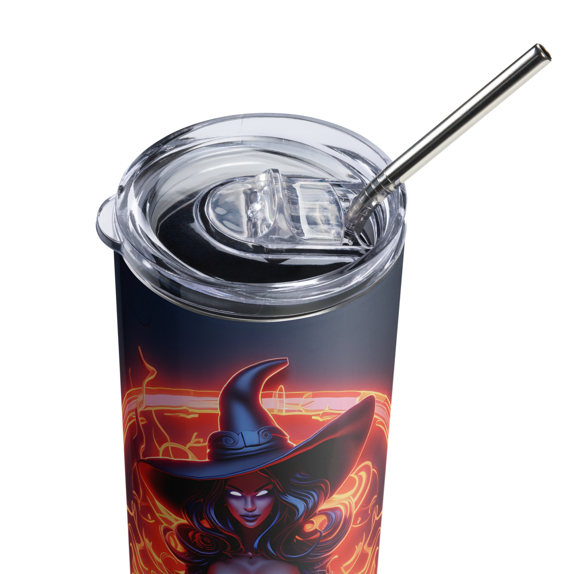 Fire Witch | Halloween Theme Stainless steel tumbler