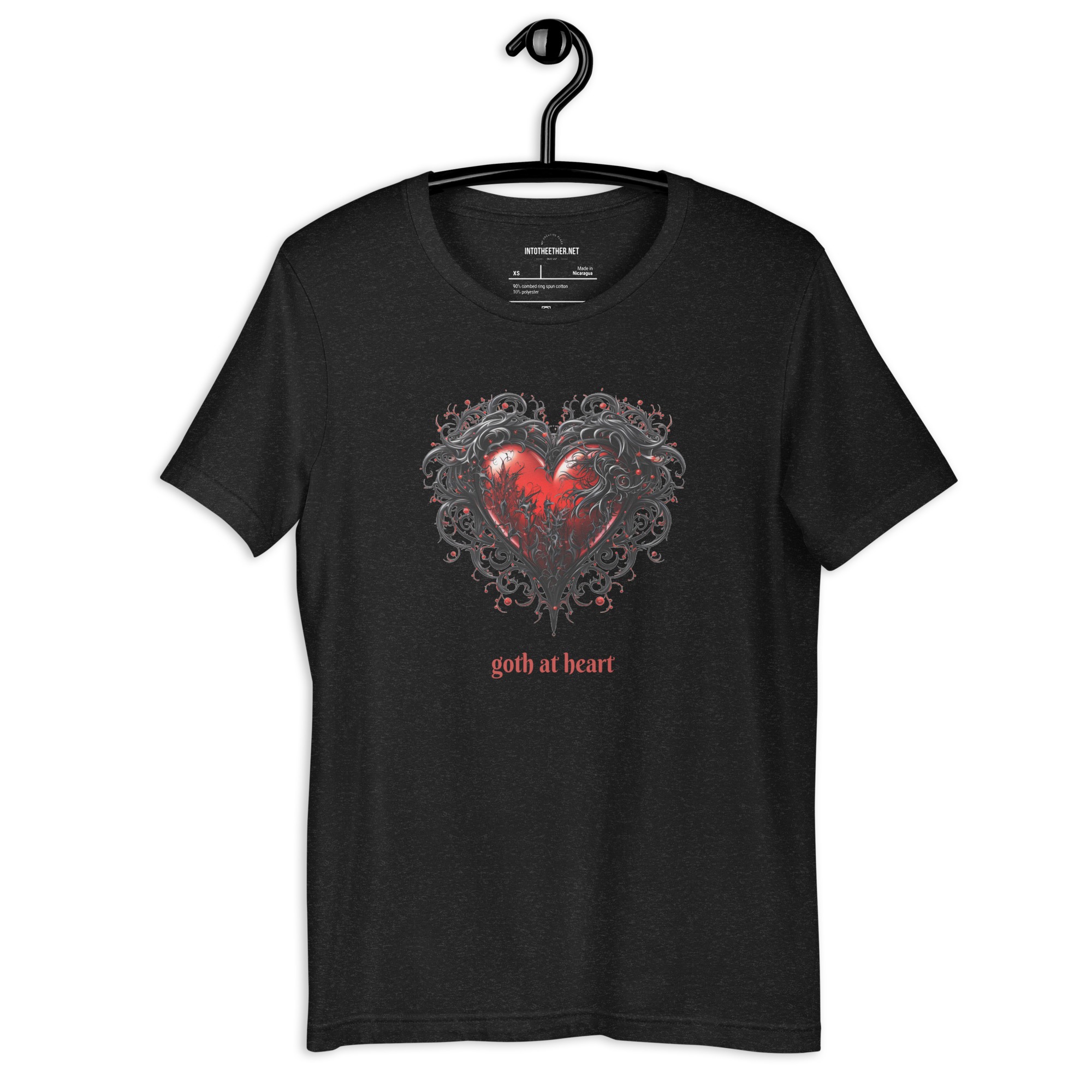 Goth at heart | gifts for goths | Unisex t-shirt