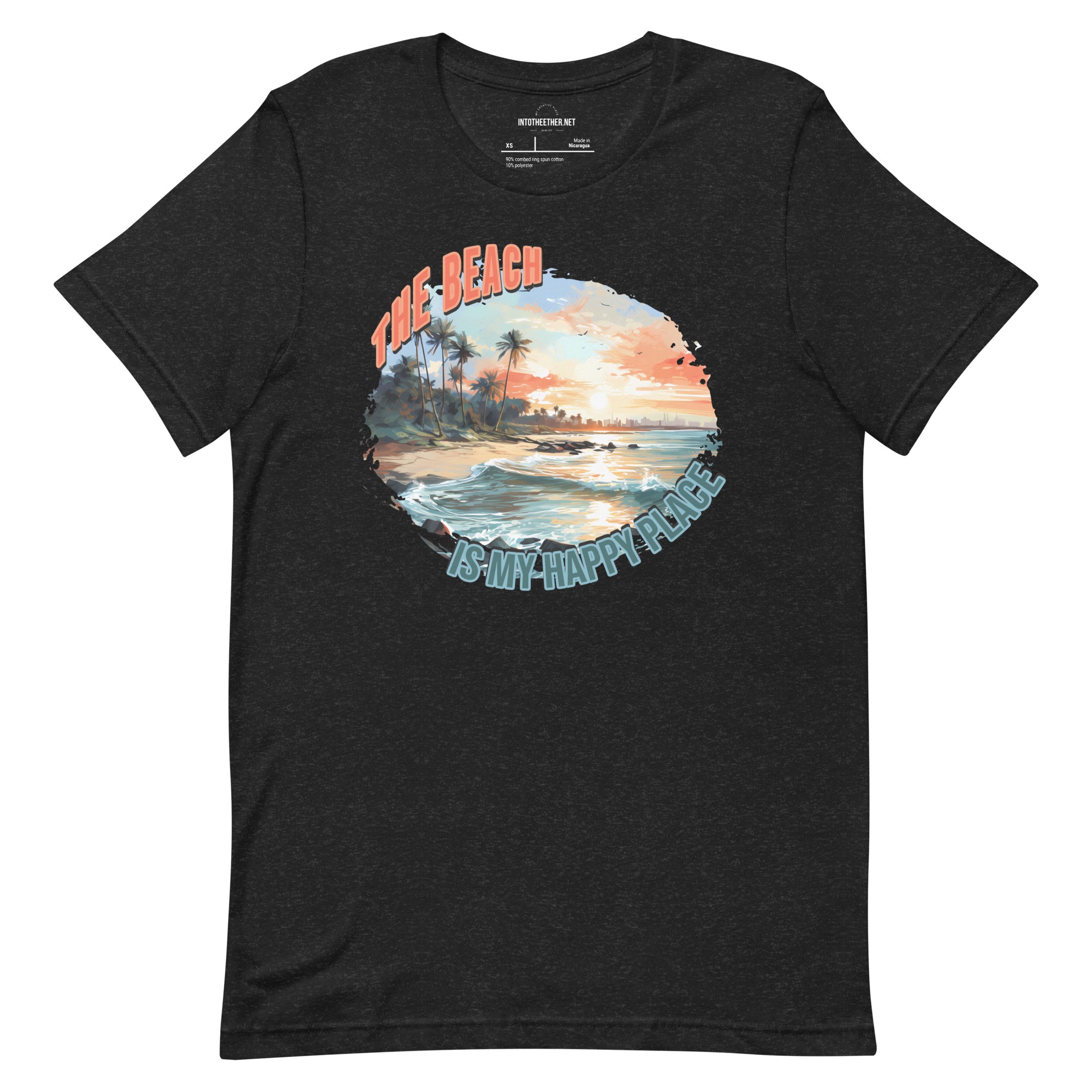The Beach is My Happy Place | Gifts for Beachgoers | Unisex t-shirt